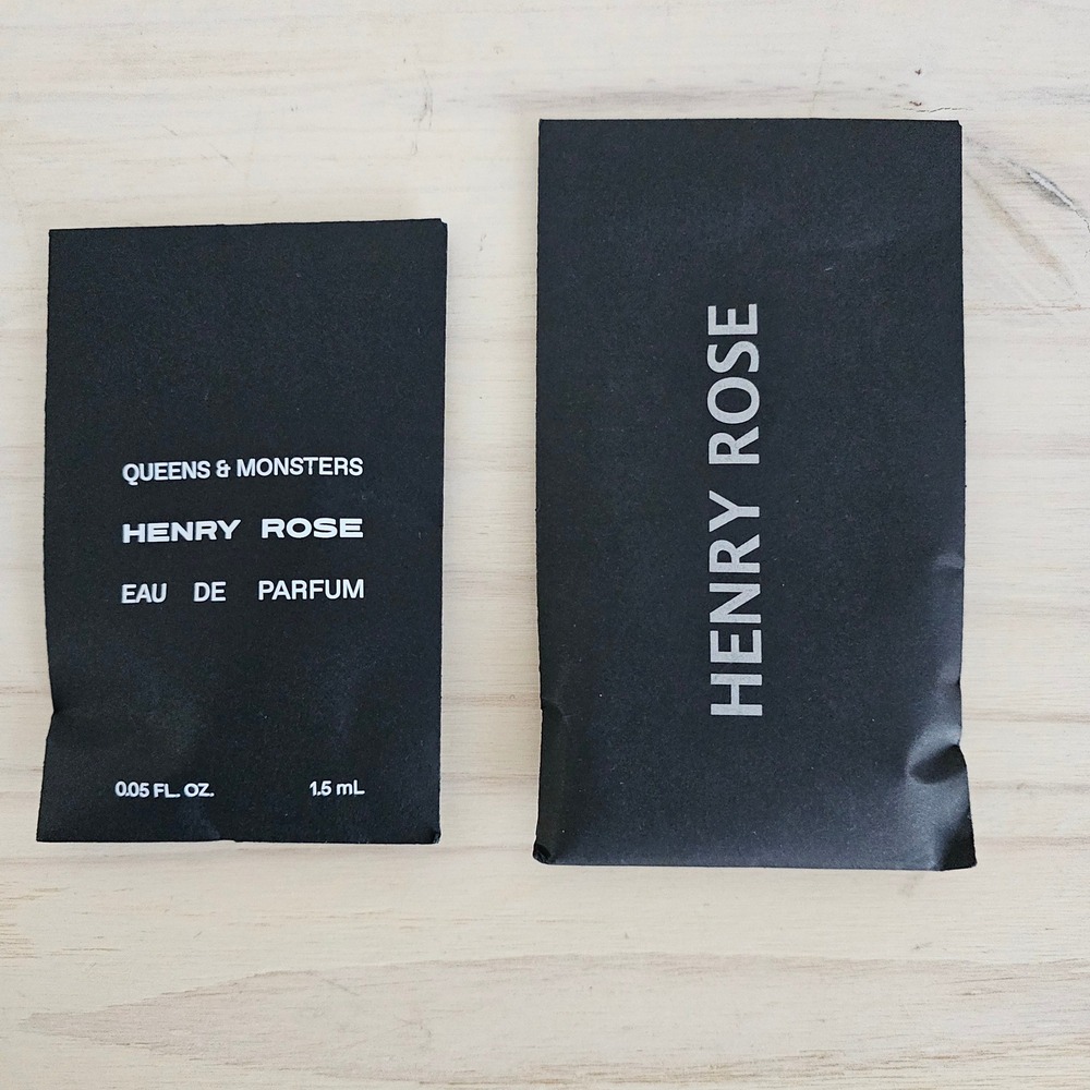 Henry Rose Queens & Monsters, Sheep's Clothing, Flora Carnivora 3 Samples 1.5mL